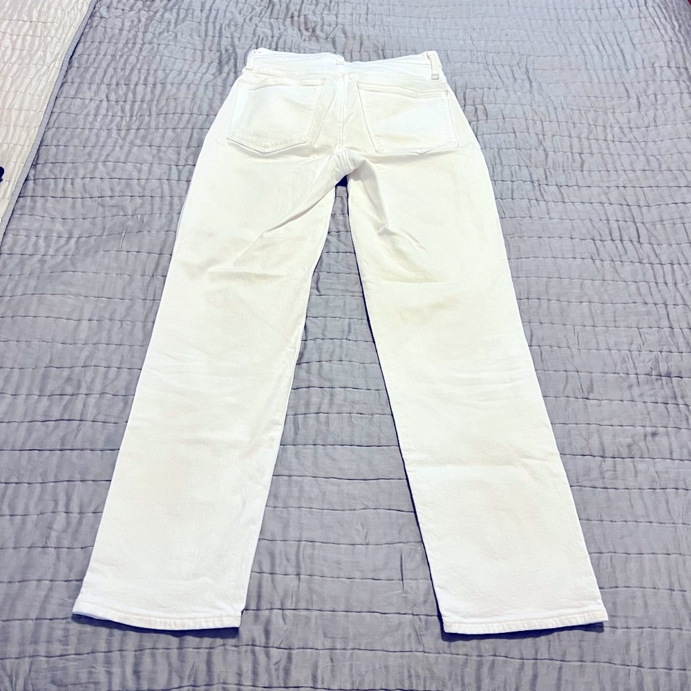 Madewell white jeans size 26